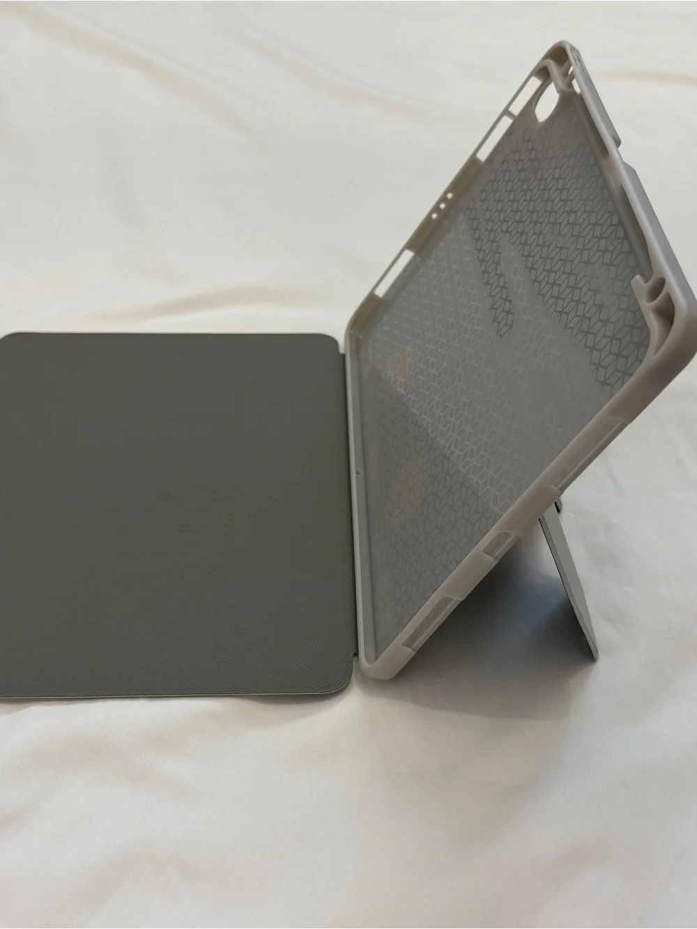 Protective Grey Tablet Case with Stand - Unbranded